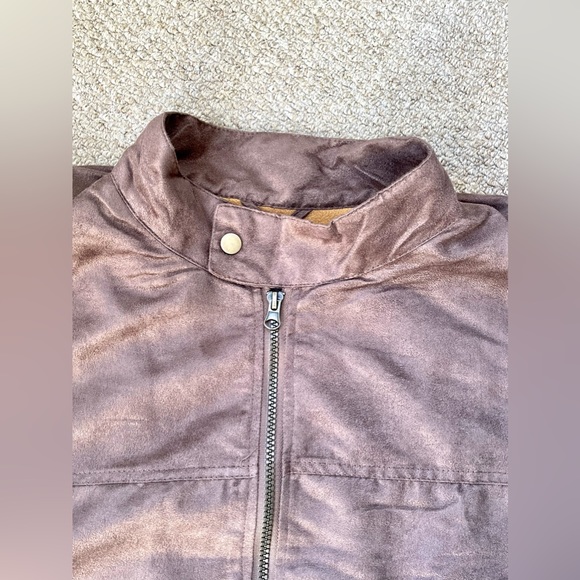 Atlas for Men Jacket UK LARGE Faux-Suede/Microfleece/Gorpcore/Outdoor/Casual - Picture 4 of 10